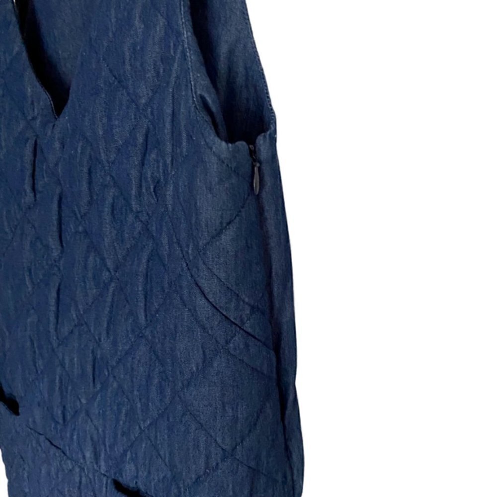 Eve Gravel Love Story Quilted Dress XSmall - Picture 4 of 6
